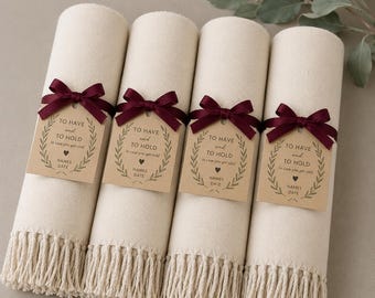 Personalized Silky Pashmina Wrap: Eco Friendly Wedding Shawl
