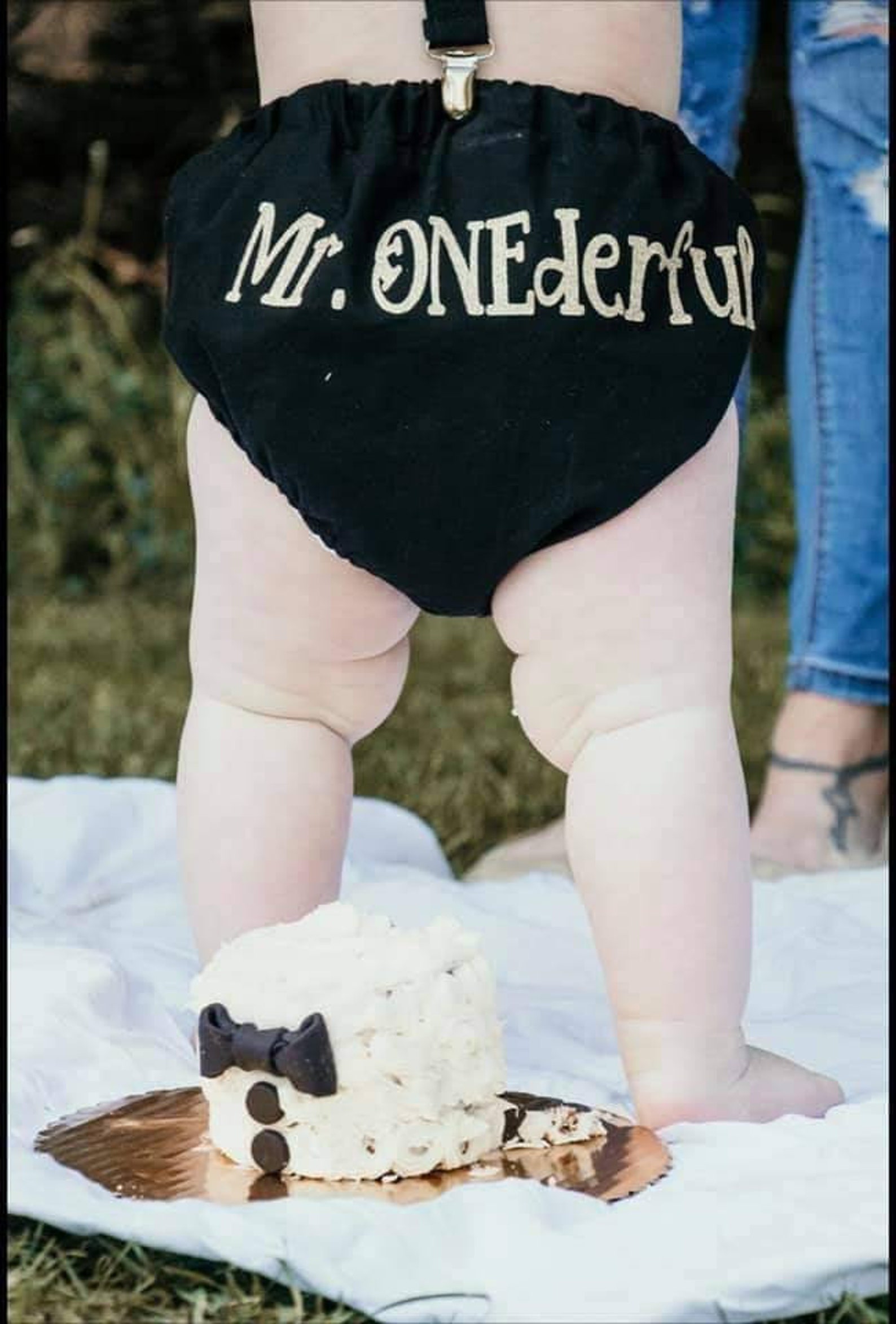 Mr. Onederful Cake Smash Outfit Baby Boy First Birthday Etsy