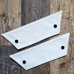 7 Pairs White Detachable Cuffs, White cotton Cuffs, Dance Costumes Wrist Cuffs, Removable Wrist Cuffs, Dance Group Cuffs Sleeves