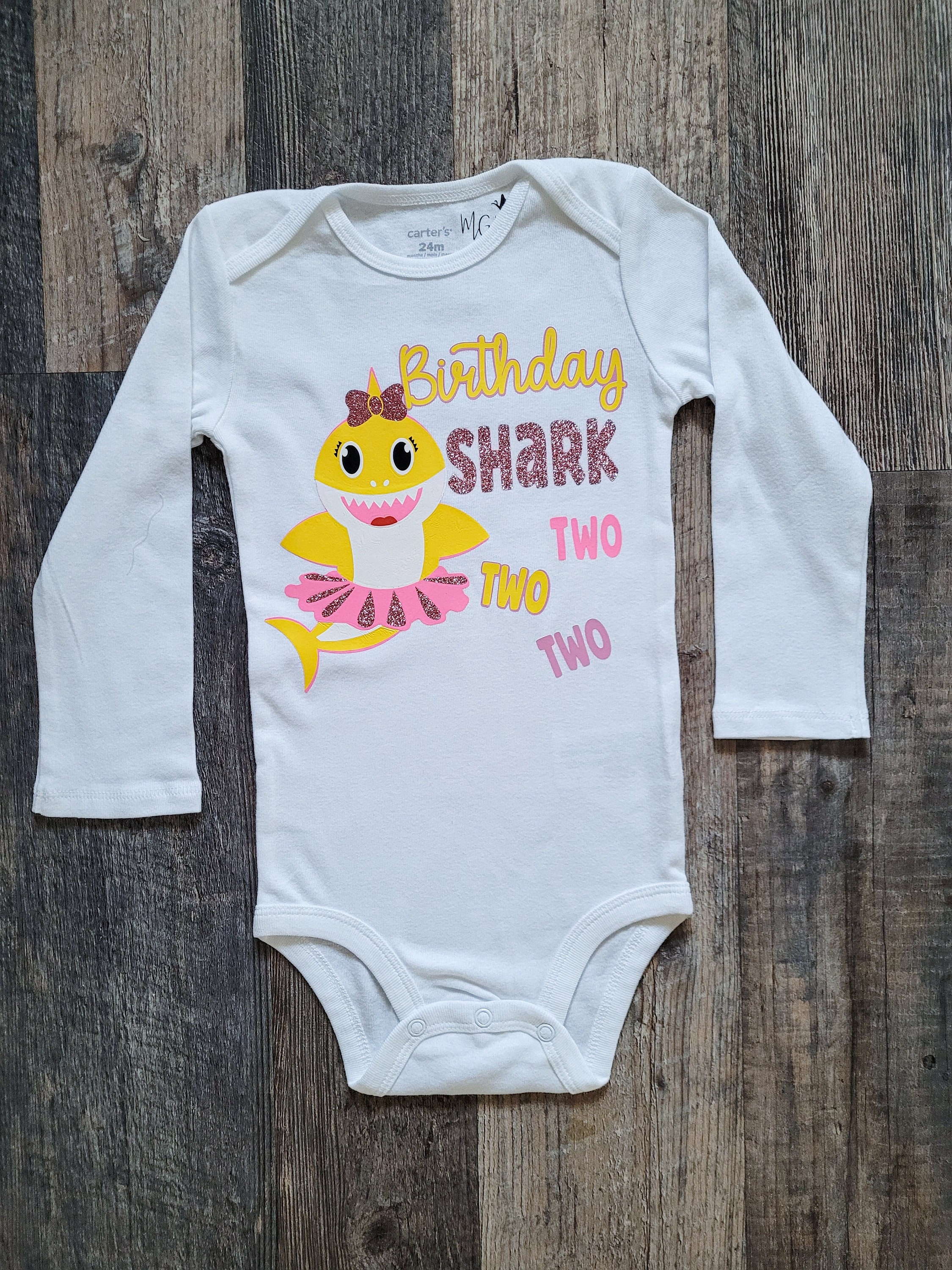 Baby Shark Birthday Outfit Baby Shark Tutu Set Baby S vrogue.co