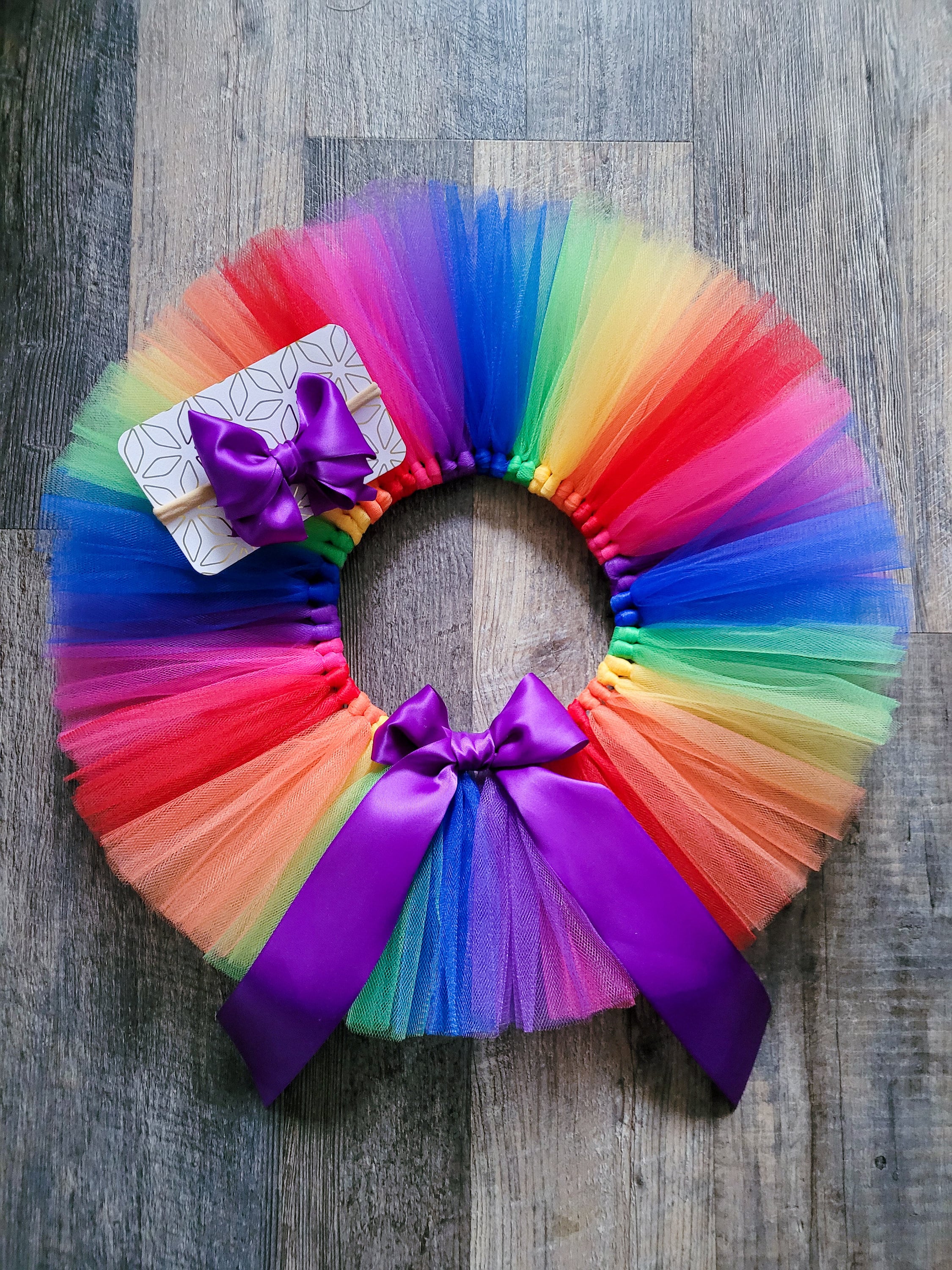 Rainbow Tutu Skirt Baby Girl First Tutu Rainbow Baby Outfit for First Birthday Shower Gift for 1rst Birthday Rainbow Photoshoot Prop