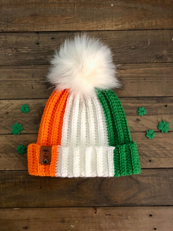 St. Patrick's Day Hat, Irish Flag, St. Patrick's Day Accessorie