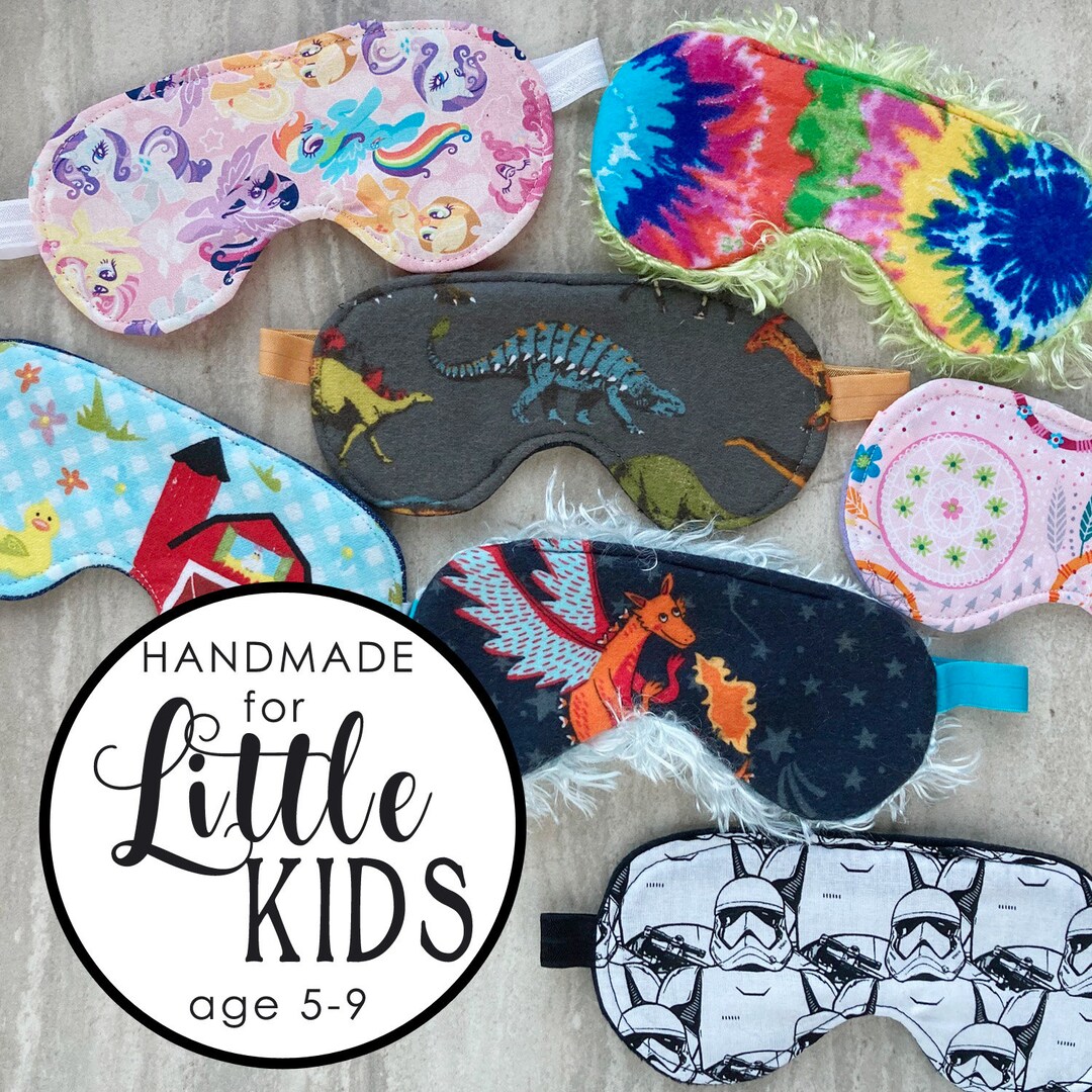 Sleep Mask for Little Kids, Kids Sleep Mask, Sleep Mask for Boys, Sleep