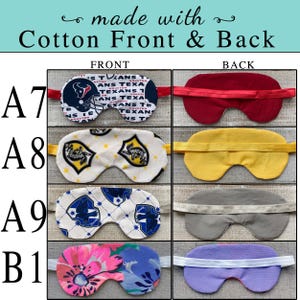 Lavender or Rice Filled Sleep Mask, Gift for Mom, Lavender Eye Mask, Lavender Eye Pillow, Weighted Sleep Mask, Mother's Day Gift image 10