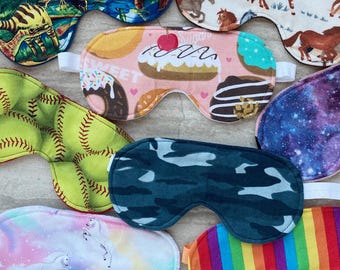 Kids Sleep Mask: Travel Eye Mask, Sleepover Party Favor