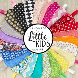 Kids Sleep Mask: Cotton Flannel Eye Mask, Ages 5-9