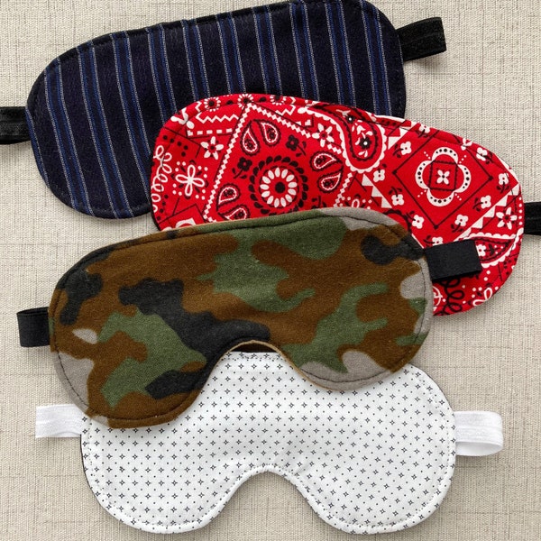 Sleep Mask for Men, Men Sleep Mask, Eye Mask for Men, Football Sleep Mask, Father's Day Gift, Gift for Dad