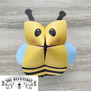 Beatitudes Cootie Catcher, Beatitudes Activity, Beatitudes Game, Sermon on the Mount INSTANT DOWNLOAD