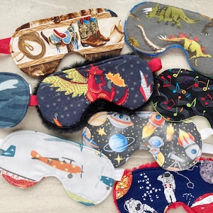 Boys Sleep Mask: Travel Mask