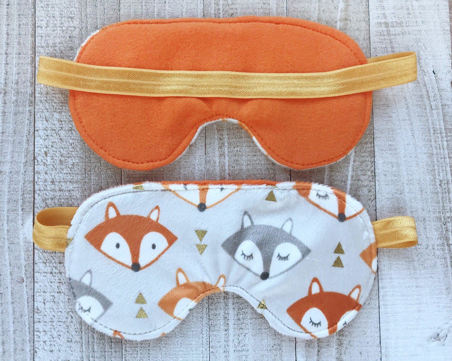 Fox Sleep Mask Fox Sleeping Eye Mask Fox Gift Sleep Mask Etsy