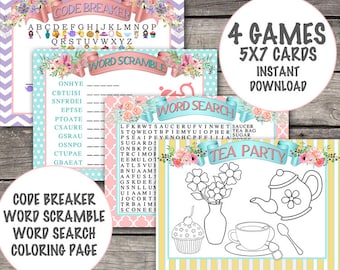 Tea party games online