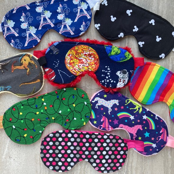 Sleep Mask for Kids Sleeping Eye Masks Sleepover Party Favor Etsy