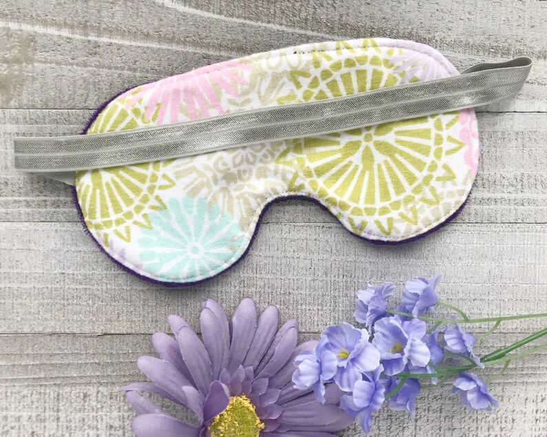 Gift for Mom Purple Sleep mask Sleeping Eye Mask Sleep Mask Teacher Gift