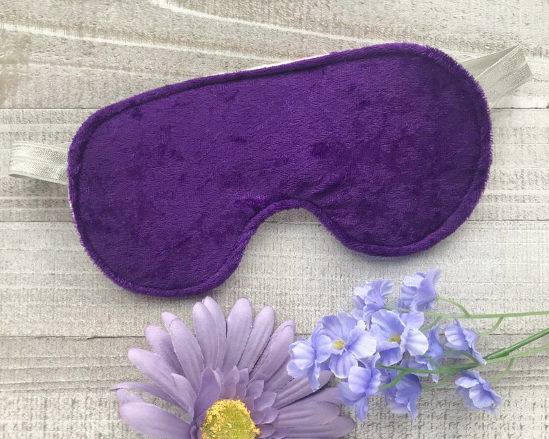 Gift for Mom Purple Sleep mask Sleeping Eye Mask Sleep Mask Teacher Gift