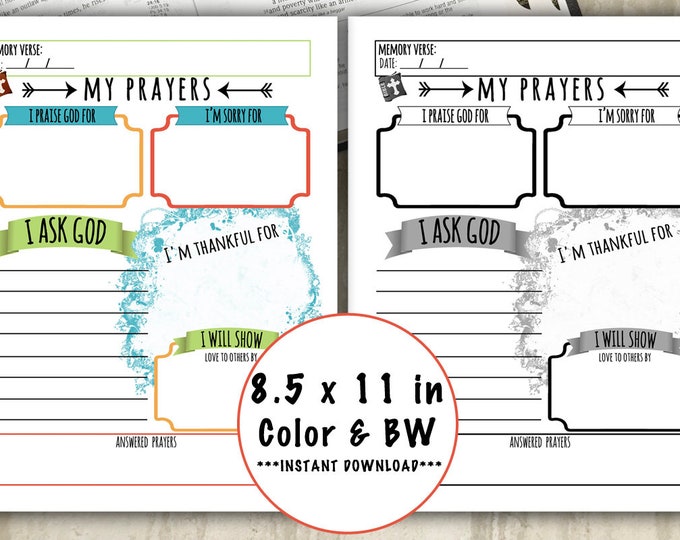 Worship Notes for Kids Worship Activities for Kids Worship - Etsy