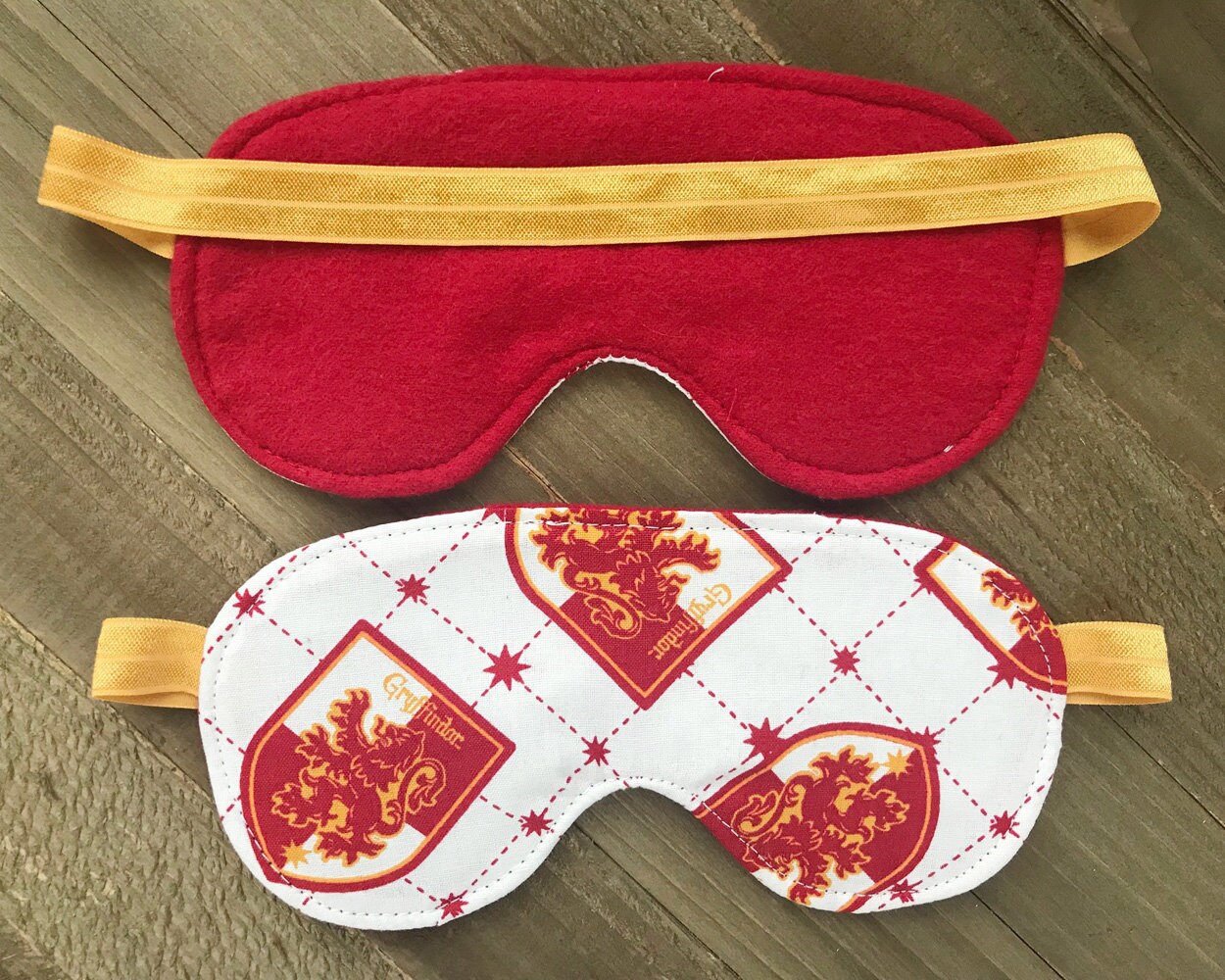 Gryffindor Sleep Mask Harry Potter Sleep mask spa eye mask Etsy