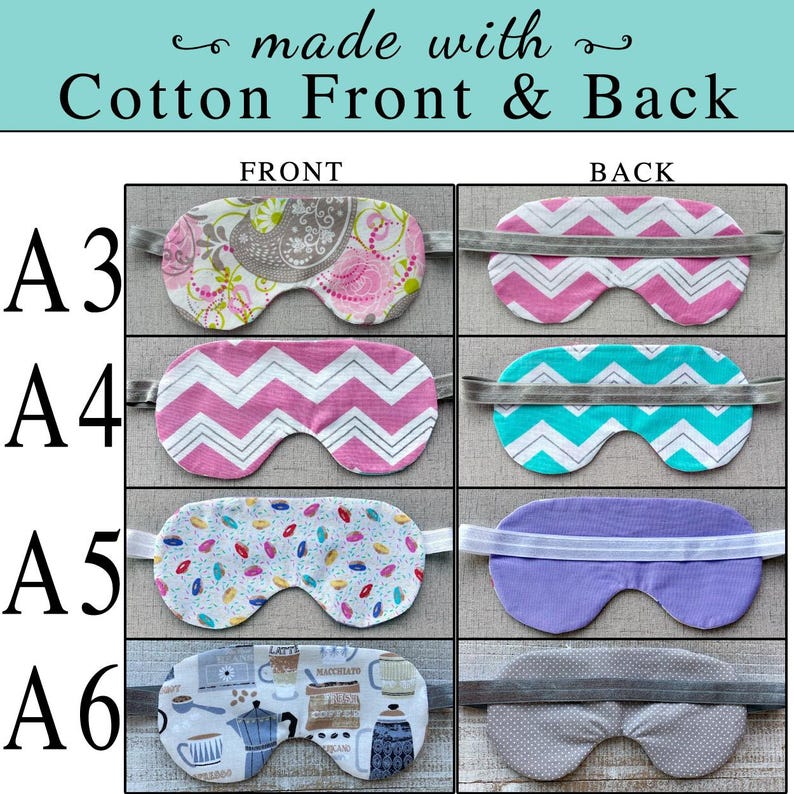 Lavender or Rice Filled Sleep Mask, Gift for Mom, Lavender Eye Mask, Lavender Eye Pillow, Weighted Sleep Mask, Mother's Day Gift image 9