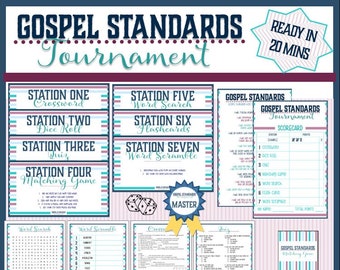 Gospel Standards Tournament - Fun way to learn Latter Day Saint My Gospel Standards