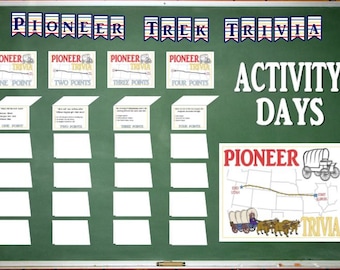 Pionier-Trivia - Primäre Aktivitätstage, Familienabend, Sonntagsschule ....