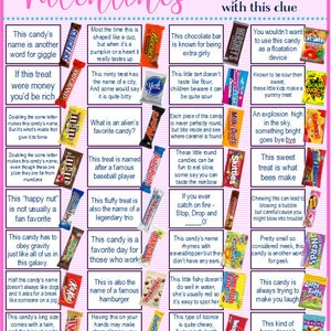 Valentines Printables - Guessing Valentines - Guess the Candy Happy ...