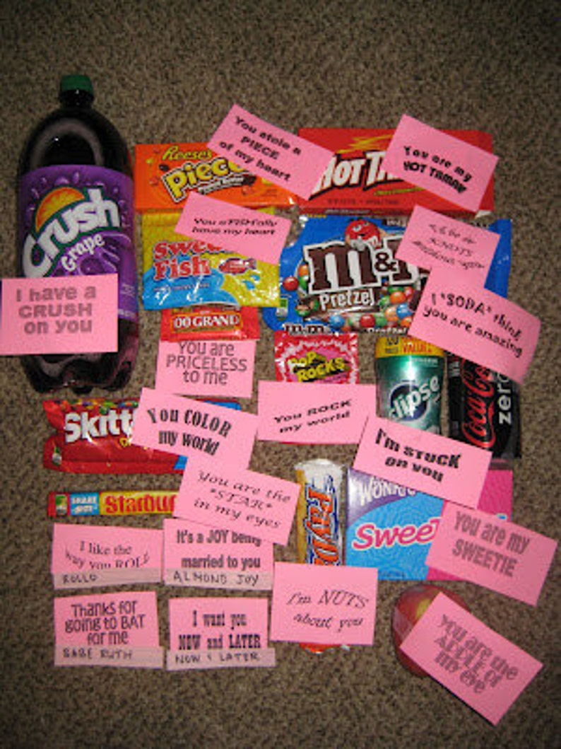 Candy Love Sayings Refranes de amor que coinciden con los dulces Regalos de San Valentín, Idea de regalo de aniversario, Cuenta regresiva para la boda, etc. Descarga digital imagen 8