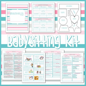 Babysitting Kit - Activity Days Activity - Be a prepared babysitter!