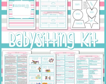 Babysitting Kit - Activity Days Activity - Be a prepared babysitter!