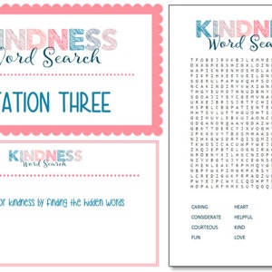 Kindness Workshop and Challenge Primary Activity Days Idea Teach kindness Instant Download image 4