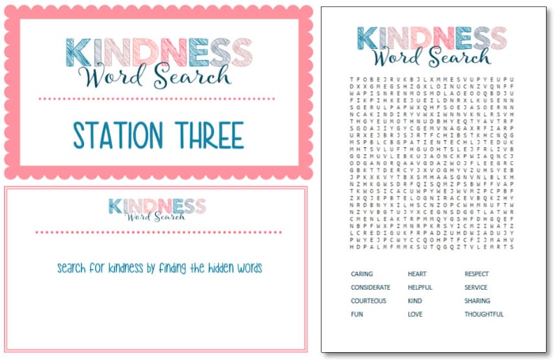 Kindness Workshop and Challenge Primary Activity Days Idea Teach kindness Instant Download image 4