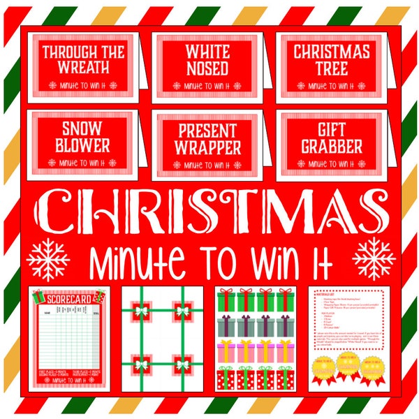 Minute to Win It - Etsy