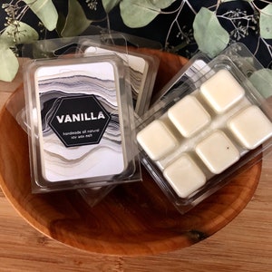 Vanilla Wax Melts, Soy Wax Melt, Wax Tart, Natural Wax Melts, Soy Melt