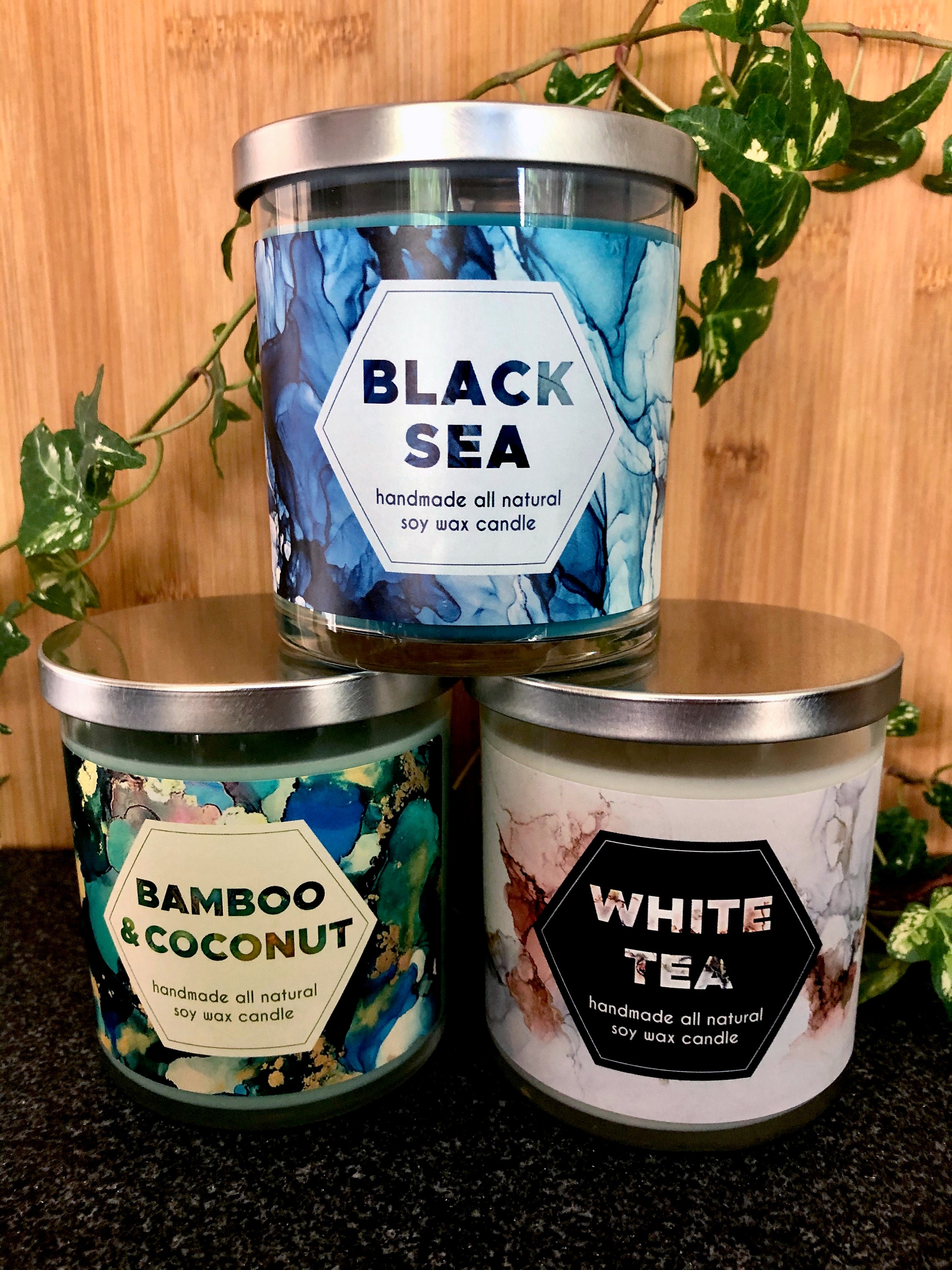 Best Sellers Candle Set Soy Candle Gift Set Set of 3 Etsy