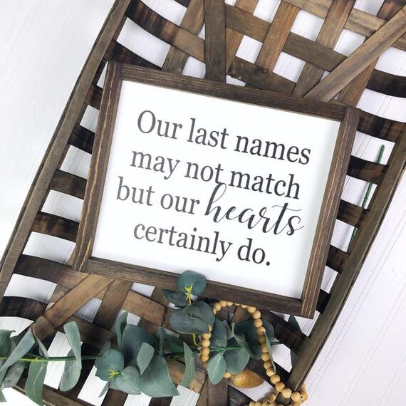 10 X 12 Unsere Nachnamen Bauernhaus Dekor Etsy