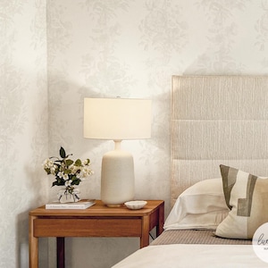 Mist Color Toile Pattern Wallpaper, Classic Victorian Style Wallpaper, French Chic Removable Peel and Stick & Traditional Wallpaper
