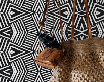 African Black Wallpaper Peel and Stick - Etsy UK