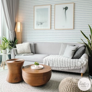 Minimal Watercolor Spots Wallpaper, Watercolor Wall Art, Removable Peel and Stick or Traditional Material Option