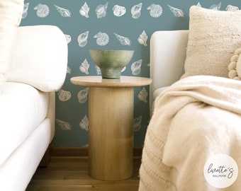 Windy Shells Removable Wallpaper, Coastal Peel and Stick