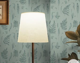 Fern Wallpaper In Green Botanical Wallpaper English Country Inspired Wall Decor Vintage Botanical Wallpaper Dark Green Wall Design