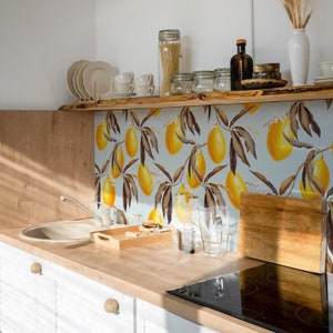 Peel And Stick Backsplash Kitchen Stick On Tiles Backsplash Ideas For Bathroom Backsplash Decal Lemon Kitchen Decor Backsplash Behind Stove