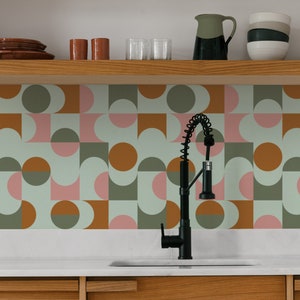 Vintage Peel And Stick Kitchen Backsplash Ideas For Bathroom Backsplash Vinyl Free Kitchen Colorful Backsplash Geometric Tile Backsplash