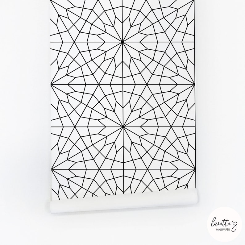 simple and elegant geometric wallpaper