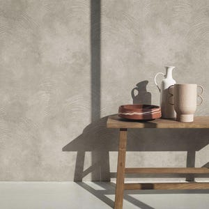 Minimalist Limewash Wallpaper For Walls Plaster Peel And Stick Wallpaper Venetian Self Adhesive Wall Mural Light Beige Accent Wall