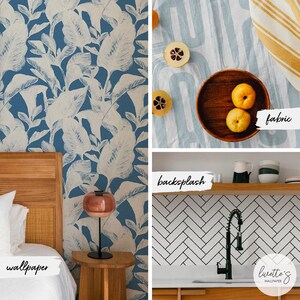 fabric, backsplash and wallpaper for apartments