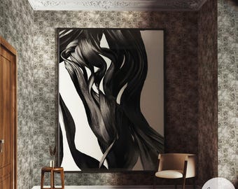 Natural Stone Texture Wallpaper in Silver Metallic