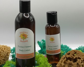 Loción corporal cremosa divina