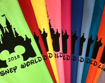 2018 - Disney Family Shirts - Home Shirt - Disney Family Matching -Disney Castle Shirt