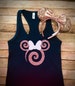 Rose Gold Disney Tank top, Disney Family Shirts, Vintage Rose Gold Disney Shirts and Tank tops, Custom Disney Shirts 