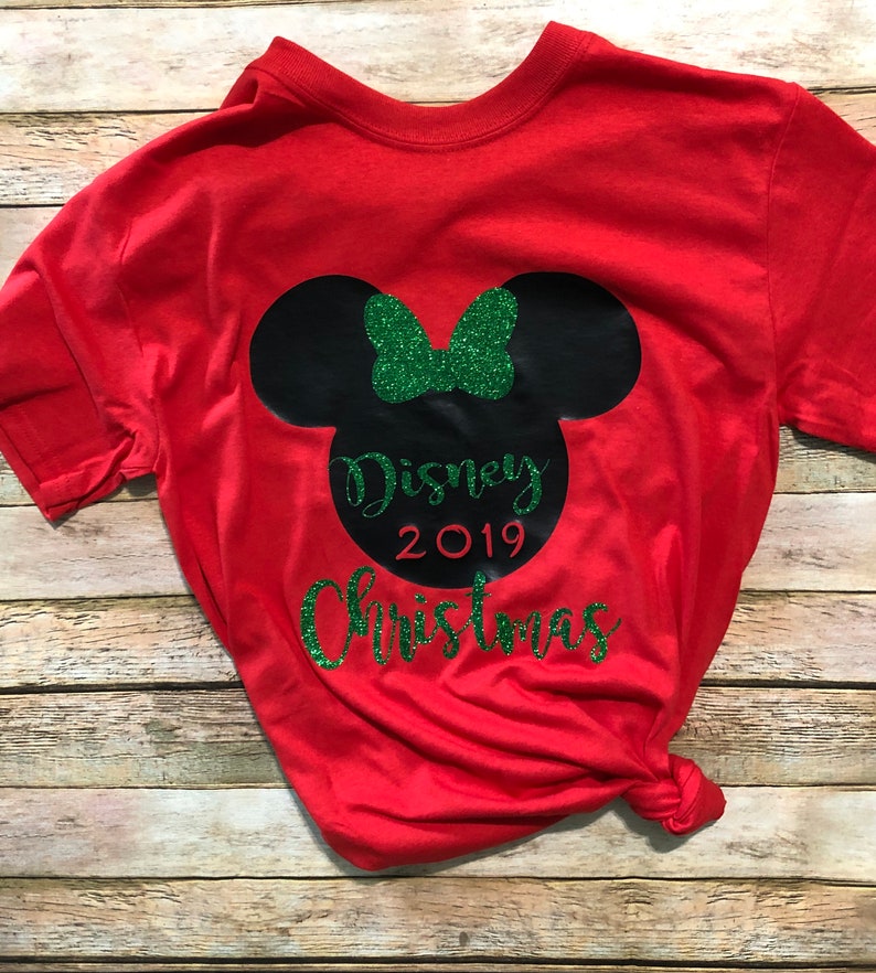 christmas themed disney shirts
