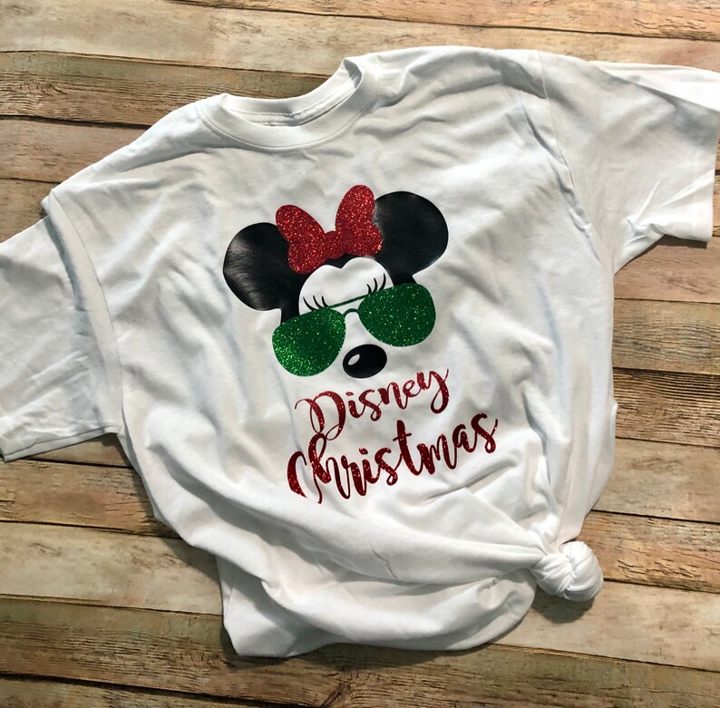 Disney Christmas Shirts Disney Christmas Disney Shirts Etsy
