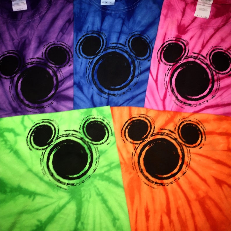 Disney Tie Dye Shirt 2022 Disney Family Shirts Disney Shirts Matching Family Shirts 2022 Disney Shirts, Tie Dye shirts image 7